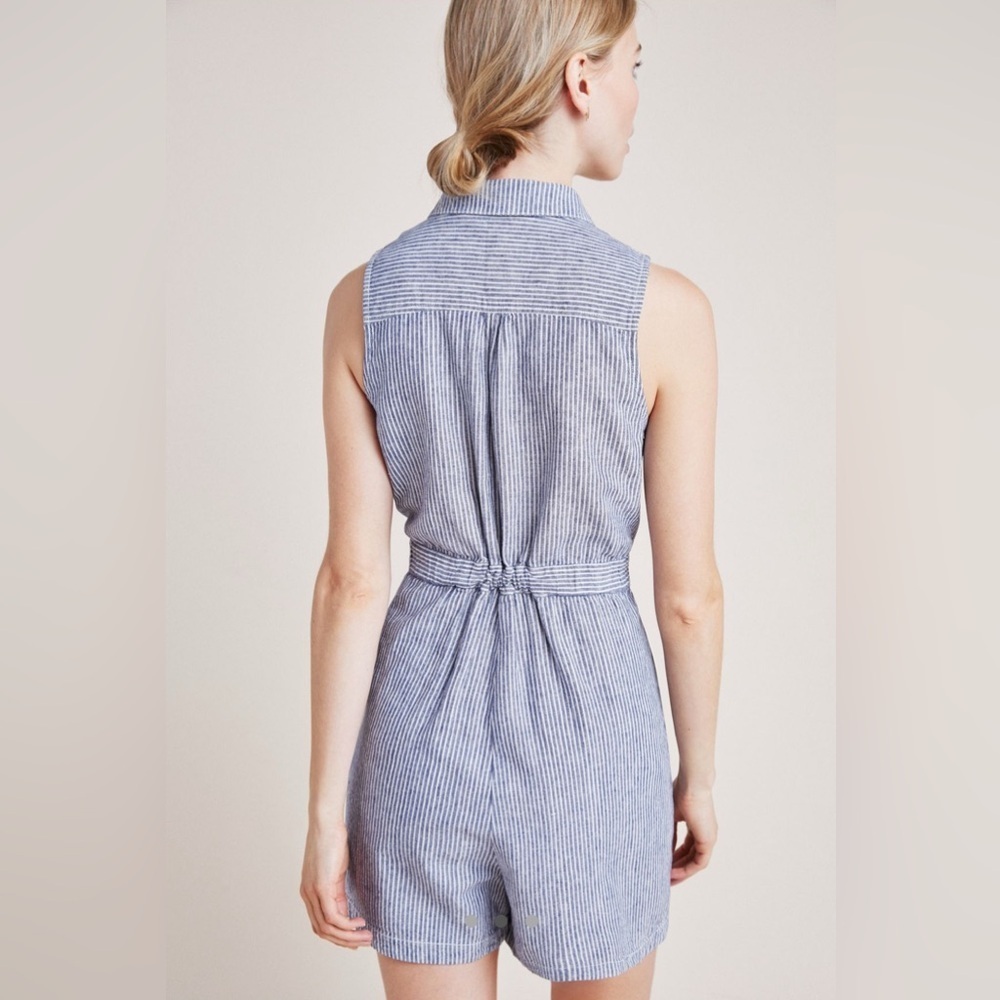 Anthropologie Collared Romper - Picture 4 of 13